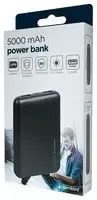 5000mAh Power Bank Charger, Black -  PB05-02