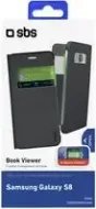 Book Viewer Case for Samsung Galaxy S8 - Black - TEBOOKVIEWSAS8K