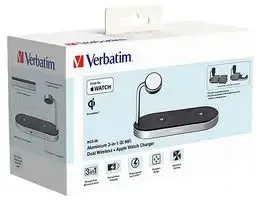 3-in-1 Dual Wireless Charging Pad for Apple Watch and iPhones -  49557